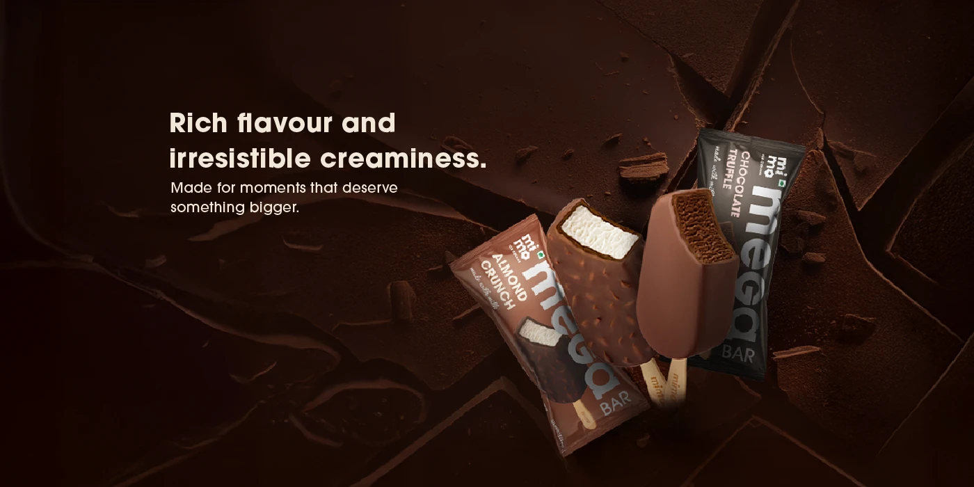 Rich flavour and irresistible creaminess.